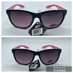2 Pairs of Pugs Pink/Black Sunglasses